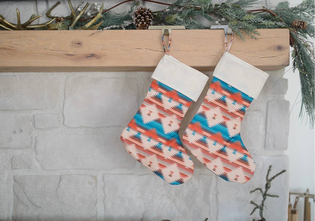 Aztec Christmas Stocking