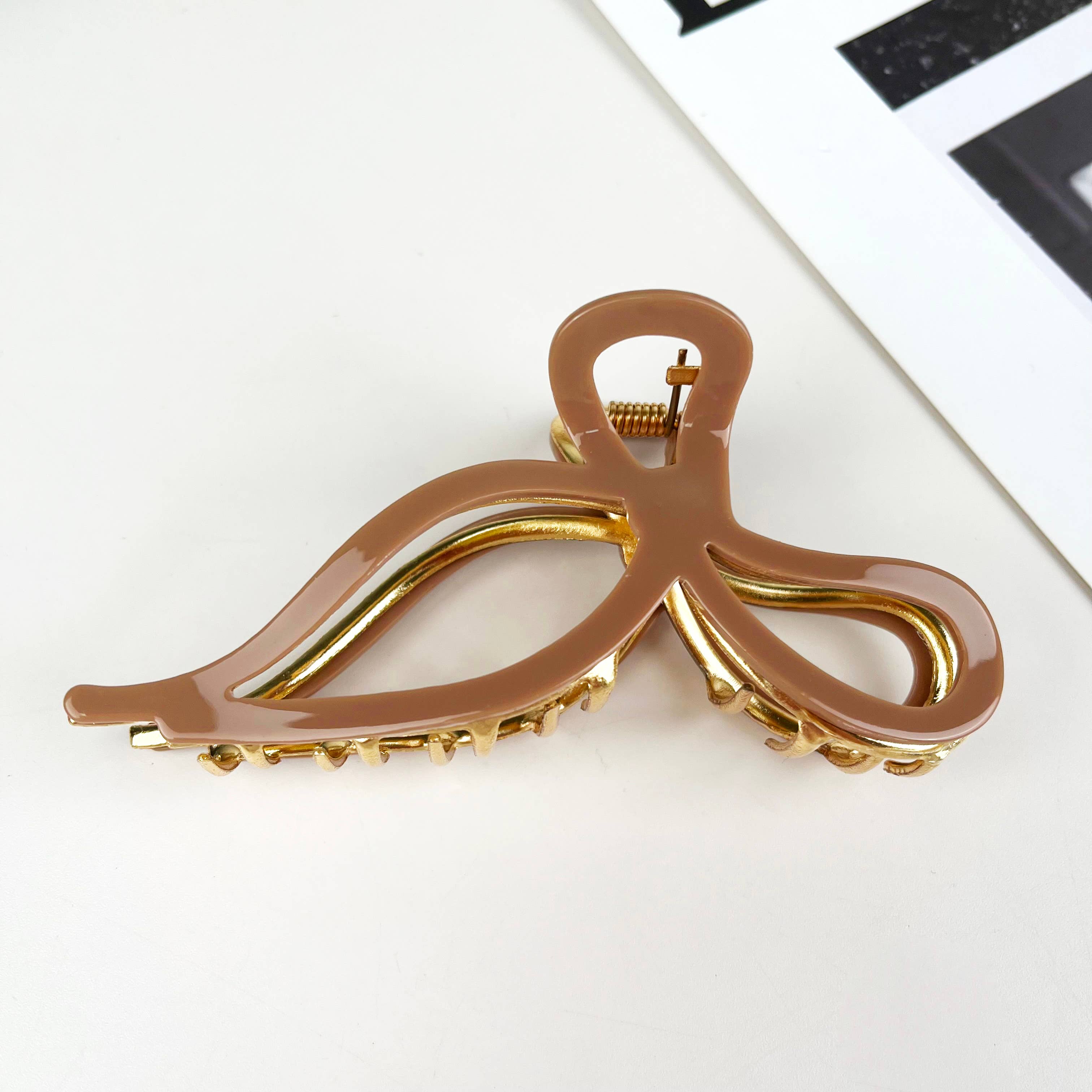 Oversize Butterfly Bow Hair Clip