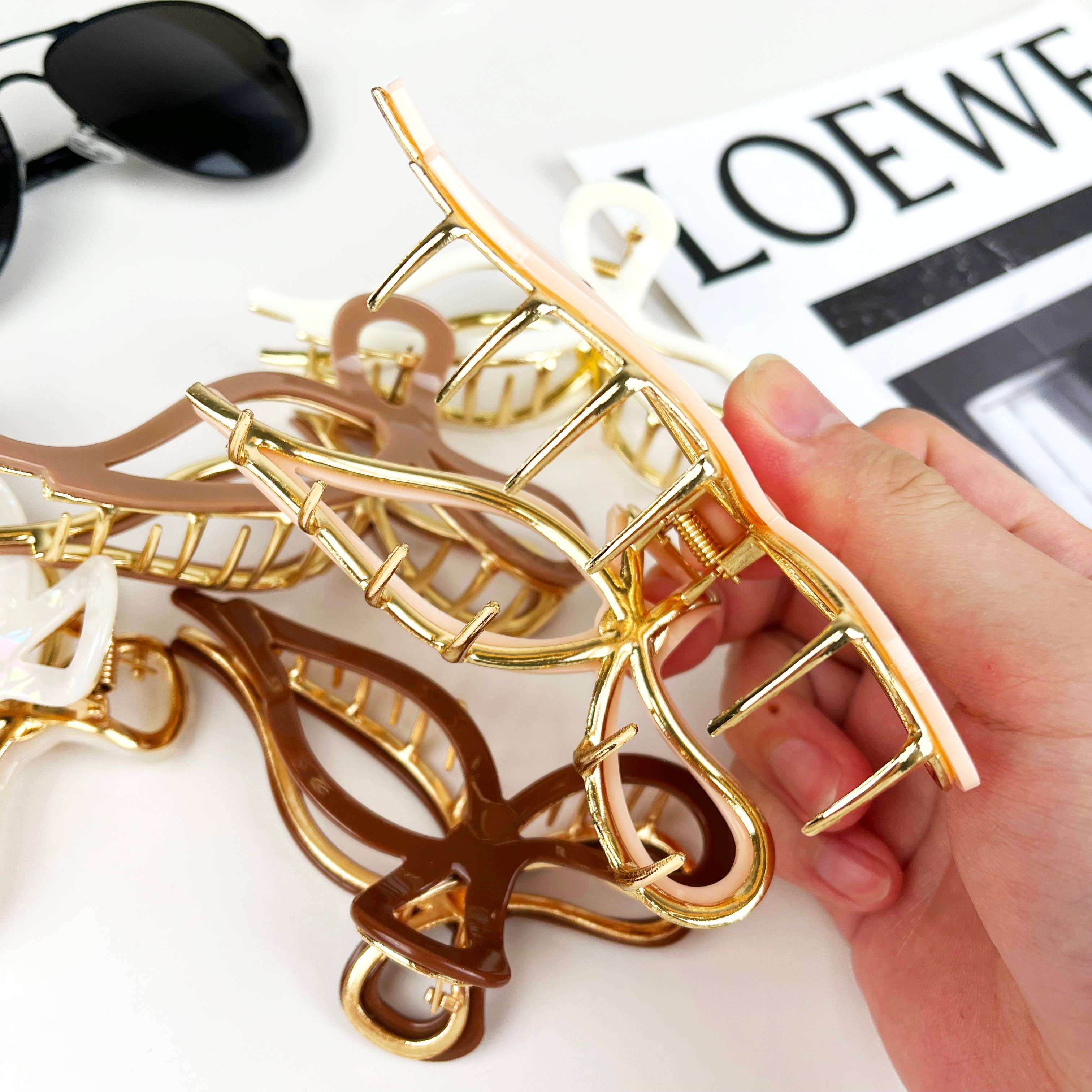 Oversize Butterfly Bow Hair Clip