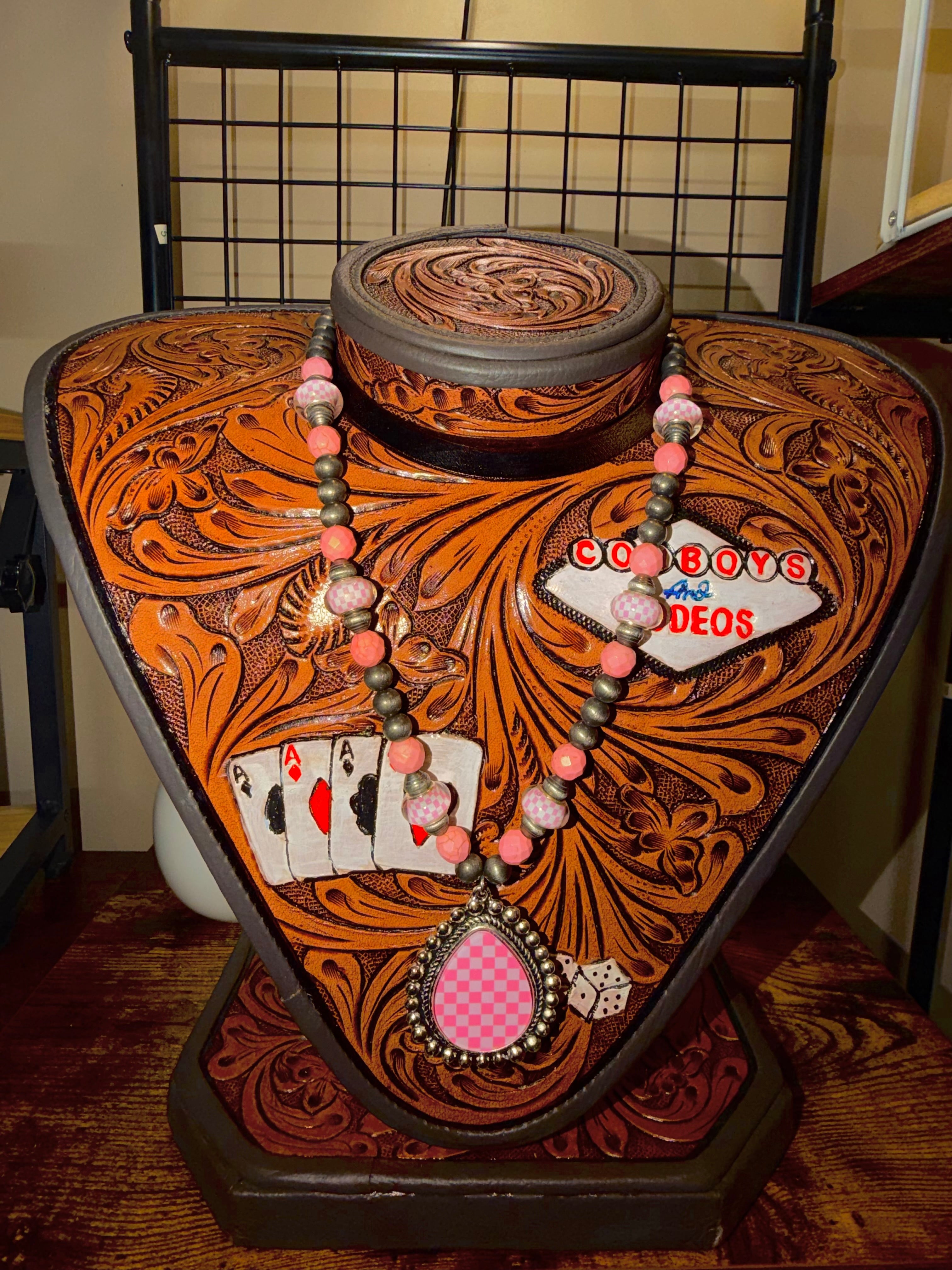 Checkered Navajo Necklace